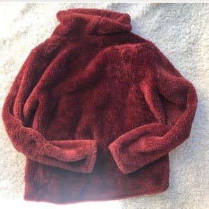 JoyLab Sherpa Fuzzy lounge Sweater